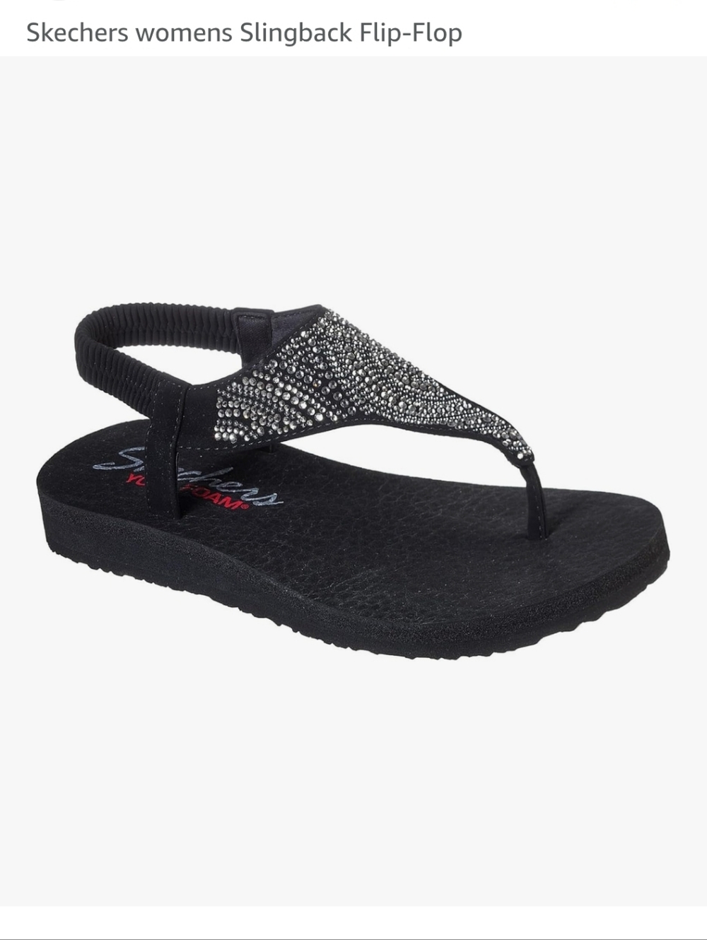 Skechers womens Slingback Flip-Flop